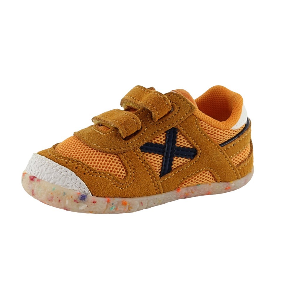 Zapatillas Munich Baby Goal Mostaza