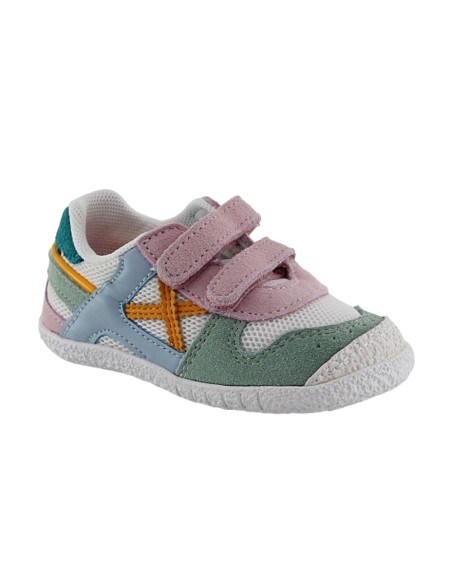 Zapatillas Munich Baby Goal Rosa Multicolor