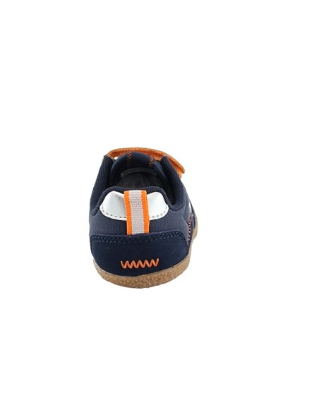 Zapatillas Munich Baby Koda Azul-Naranja