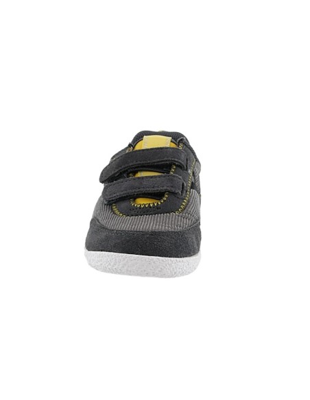 Zapatillas Munich Baby Koda Gris-Amarillo