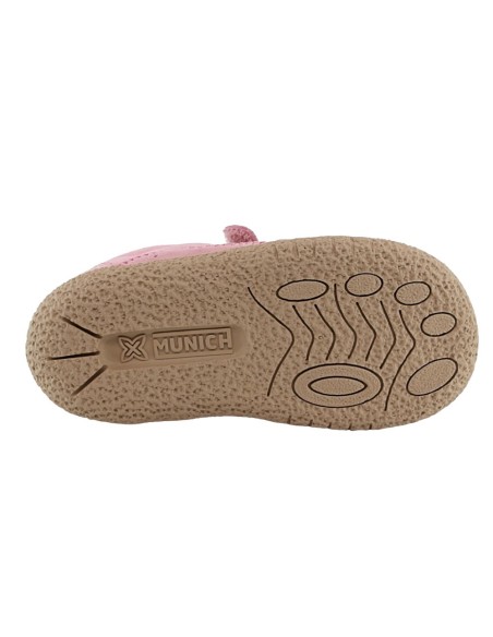 Zapatillas Munich Baby Koda Rosa
