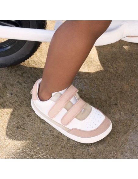 Zapatos barefoot veganos Muris Petra Rosa