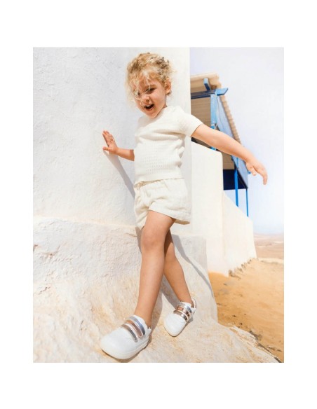 Calzado barefoot Muris London Mini Gold