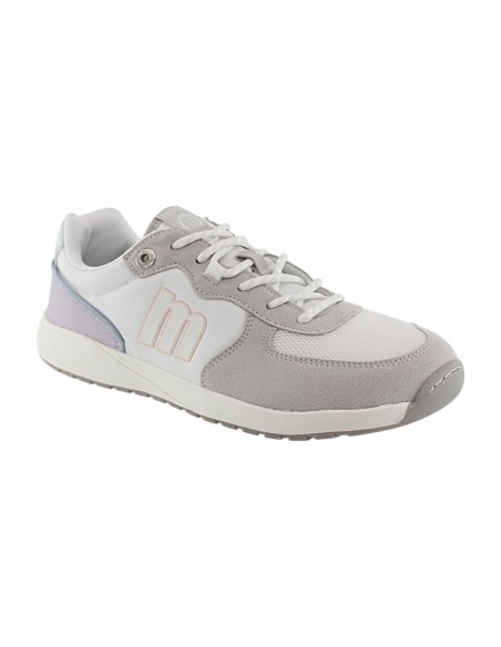 Zapatillas barefoot Mustang Free 60857 Blanco-Violeta