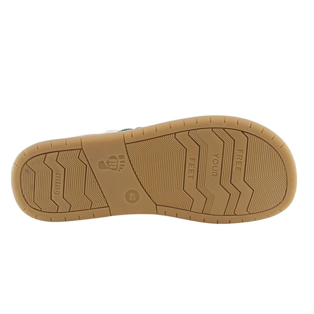 Zapatillas barefoot Mustang Free-Miami Beige-Verde