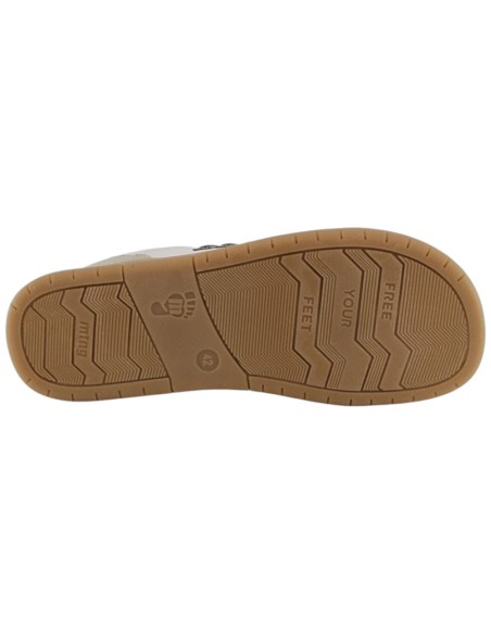 Zapatillas barefoot Mustang Free Miami Crudo-Azul