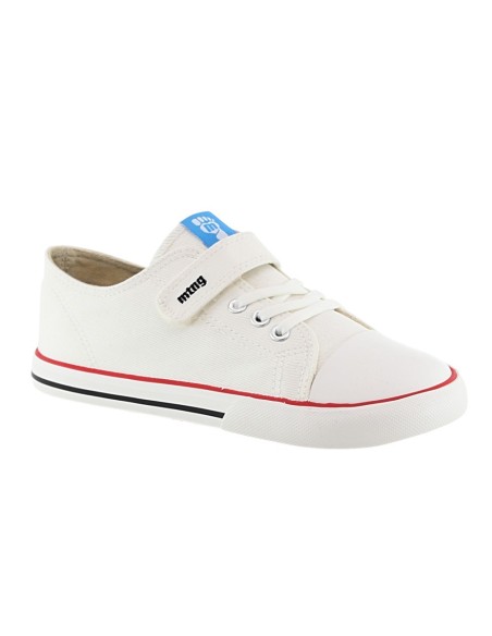 Zapatillas de lona respetuosas Mustang free Blanco