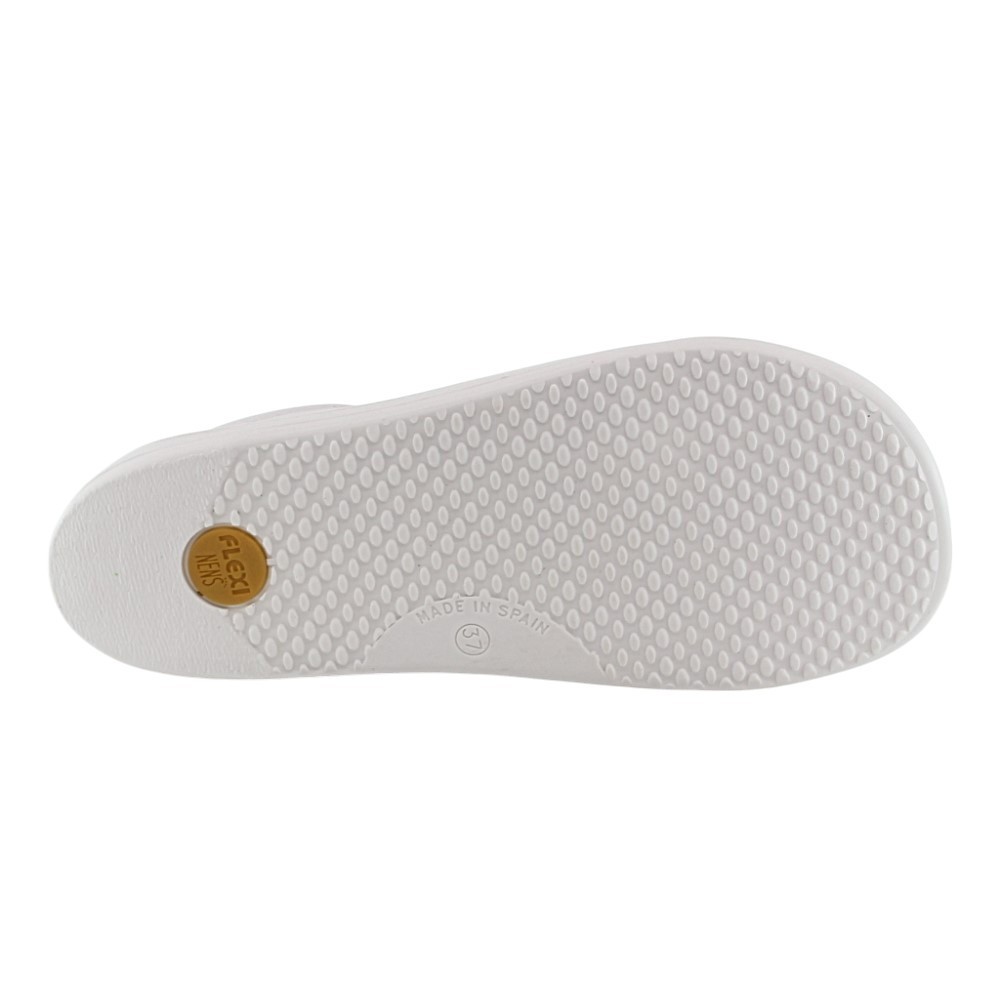 Zapatos barefoot Flexi Nens S-8412-R Blanco-Turquesa