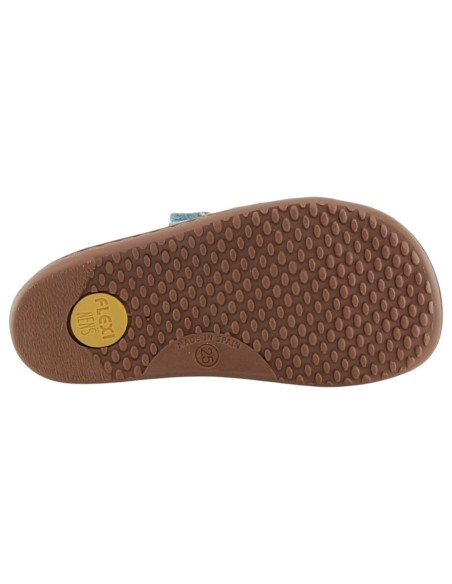 Zapatos barefoot Flexi Nens 9000-R Gris-Celeste