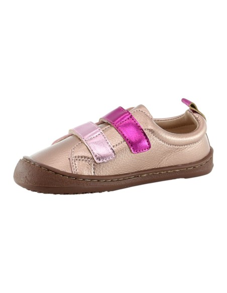 Zapatos barefoot Flexi Nens 9111-R Metal Rosa-Fucsia