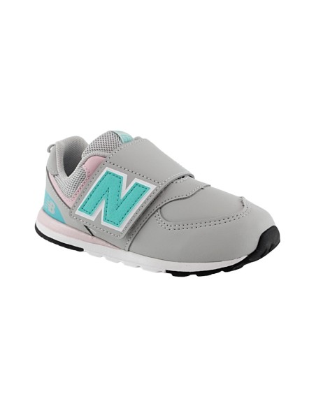 Zapatillas New Balance 574 New-B Gris-Verde