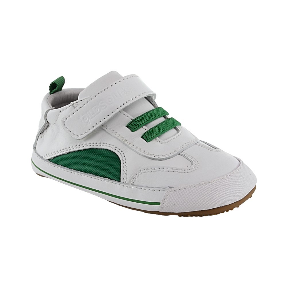 Calzado respetuoso Old Soles Meshy Blanco-Verde