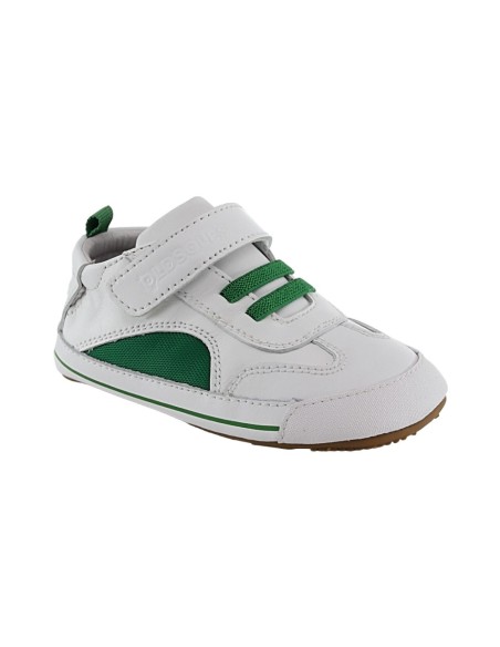 Calzado respetuoso Old Soles Meshy Blanco-Verde