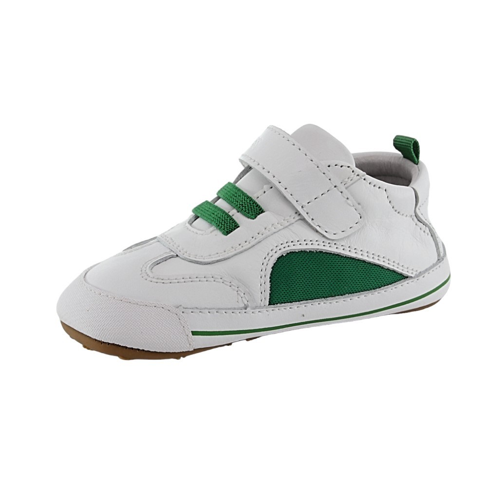 Calzado respetuoso Old Soles Meshy Blanco-Verde
