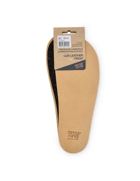 Plantillas recortables barefoot OmaKing Piel
