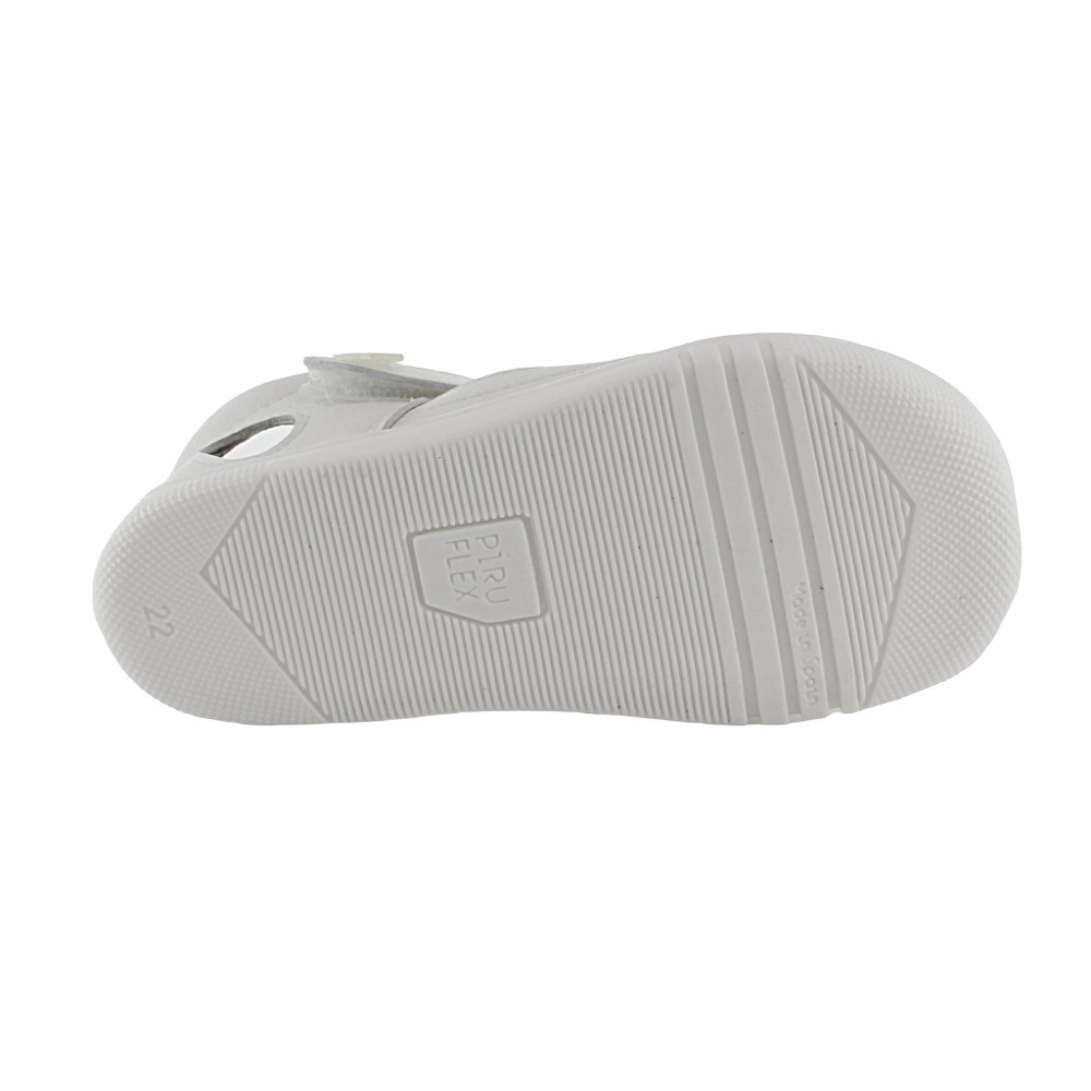 Sandalias respetuosas Piruflex 233-3 Blanco