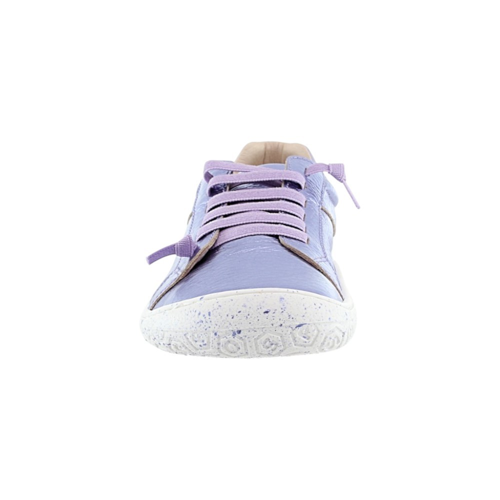 Zapatos barefoot POPPIS Meraki Piel Lila metalizado