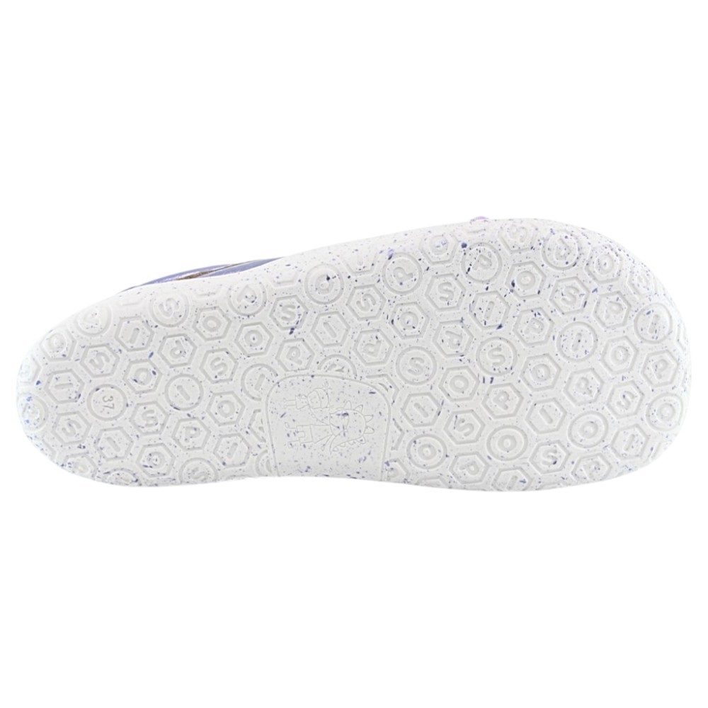 Zapatos barefoot POPPIS Meraki Piel Lila metalizado