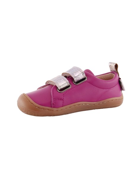 Zapatos respetuosos Poppis Nono Piel Magenta