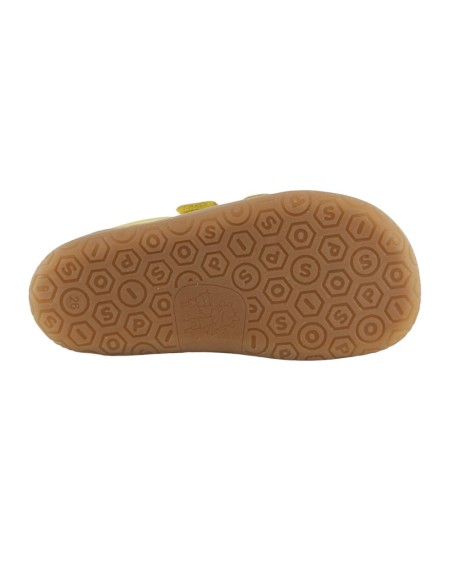 Sandalias Poppis Somer Amarillo Piel