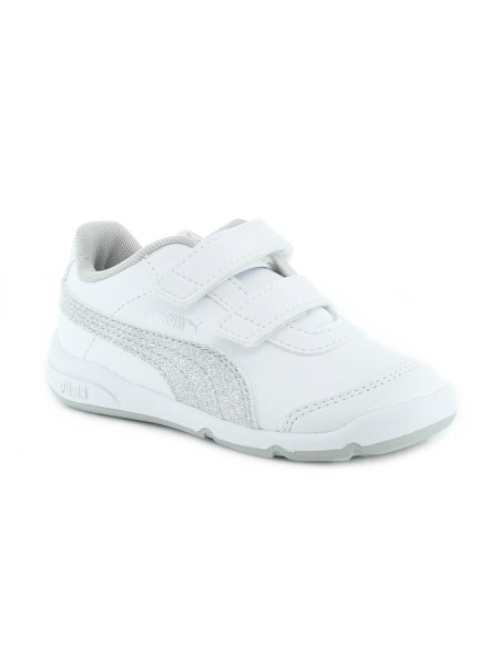Zapatillas Puma Stepflex Blanco-Plata