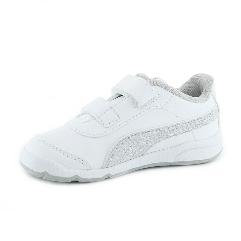 Zapatillas Puma Stepflex Blanco-Plata