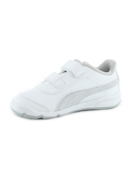 Zapatillas Puma Stepflex Blanco-Plata