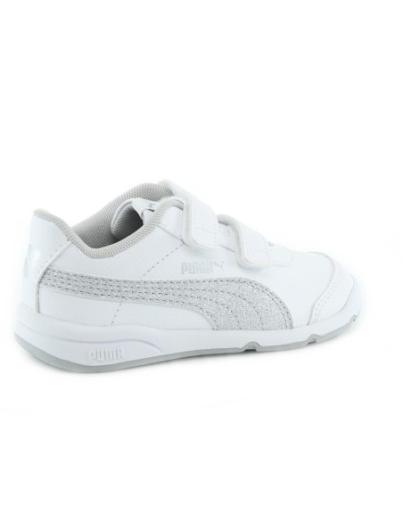 Zapatillas Puma Stepflex Blanco-Plata