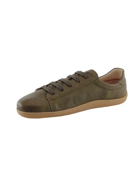 Zapatos minimalistas Quondam Open Kaki