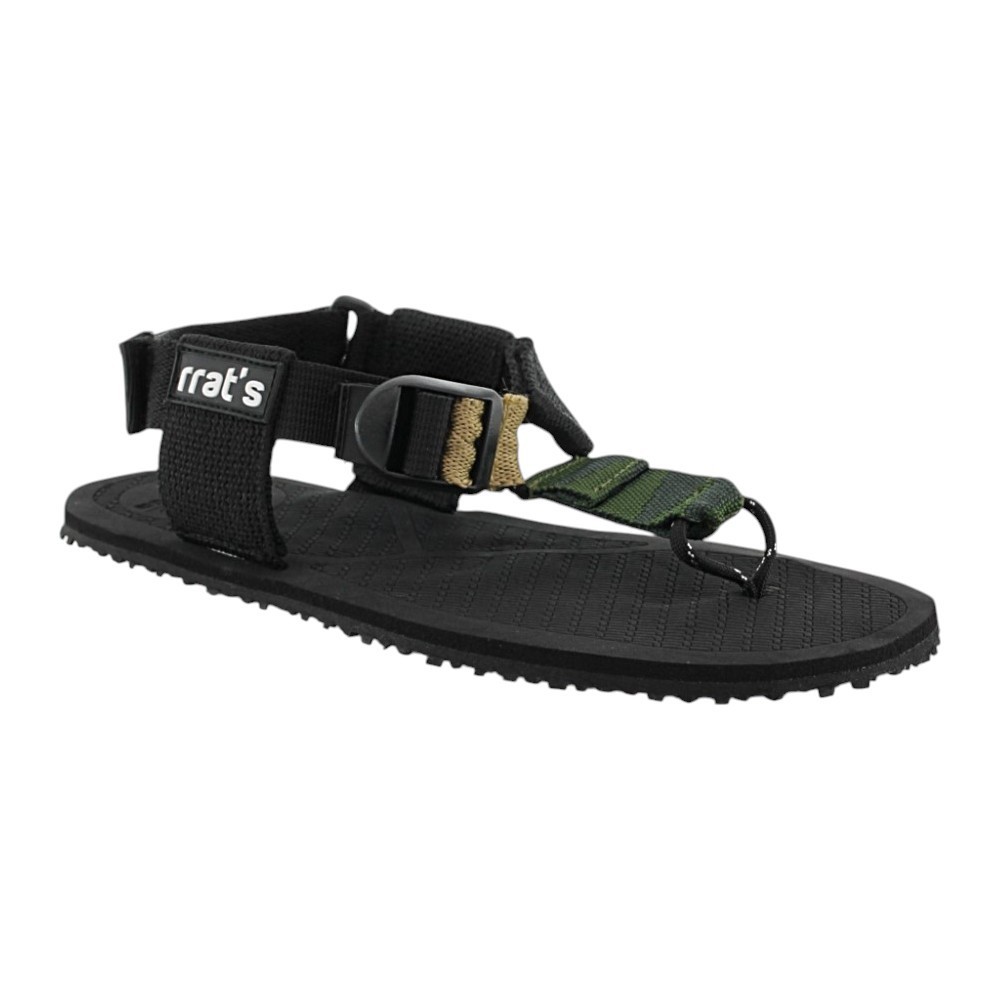 Sandalias Barefoot Rrat's Y-Minimal Verde Vibram
