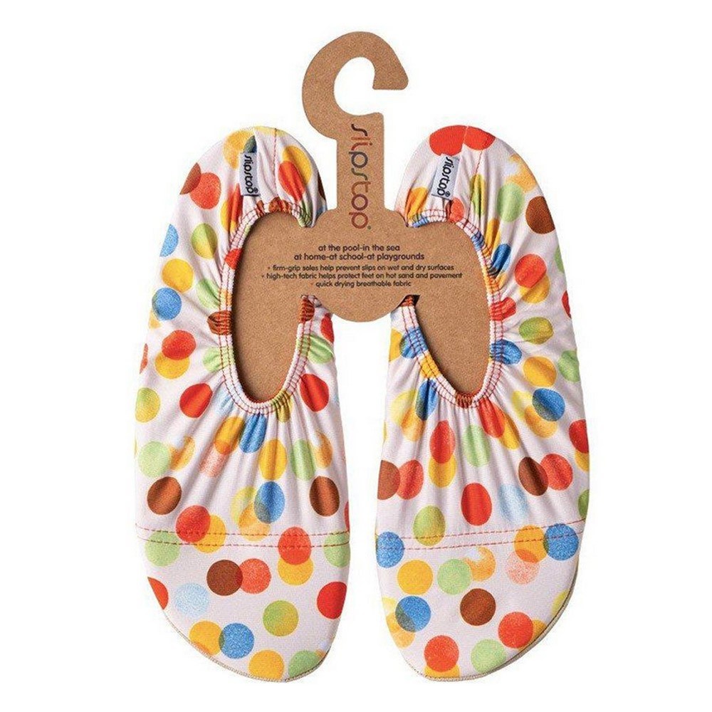 Escarpines SlipStop Lunares Blanco Multi