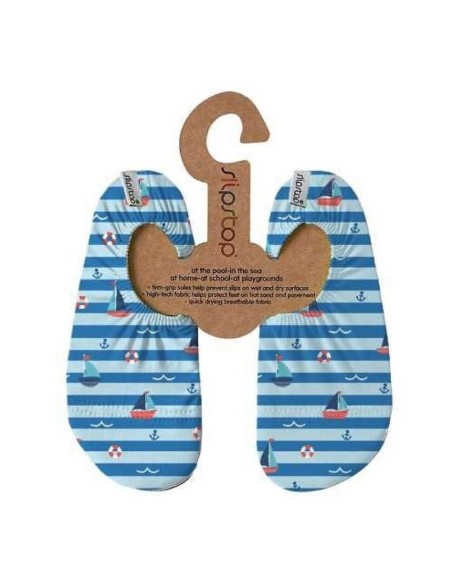Escarpines respetuosos SlipStop Sailor Azul