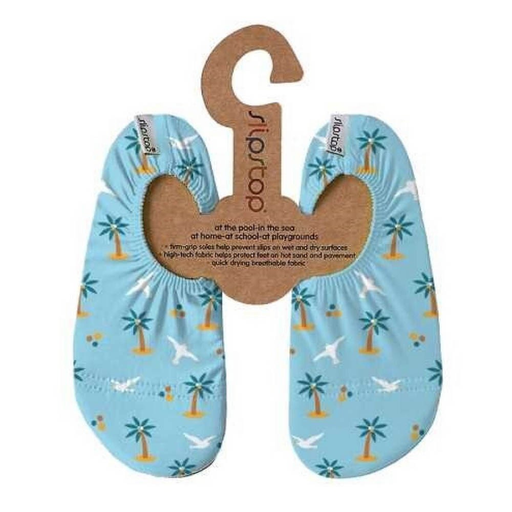 Escarpines respetuosos SlipStop Palm Beach Celeste