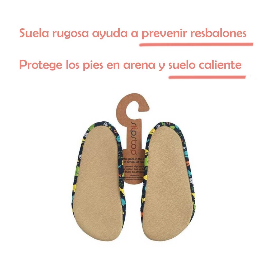 Escarpines respetuosos SlipStop Bobo Rosa