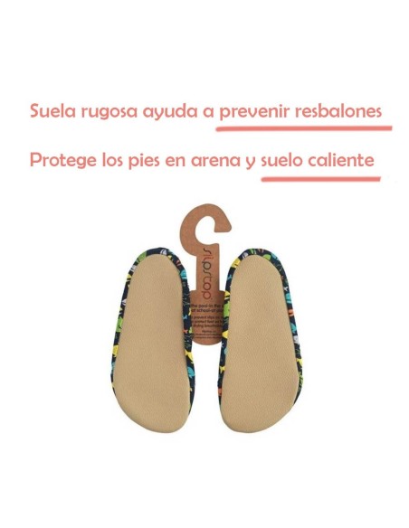 Escarpines respetuosos SlipStop Tortugas