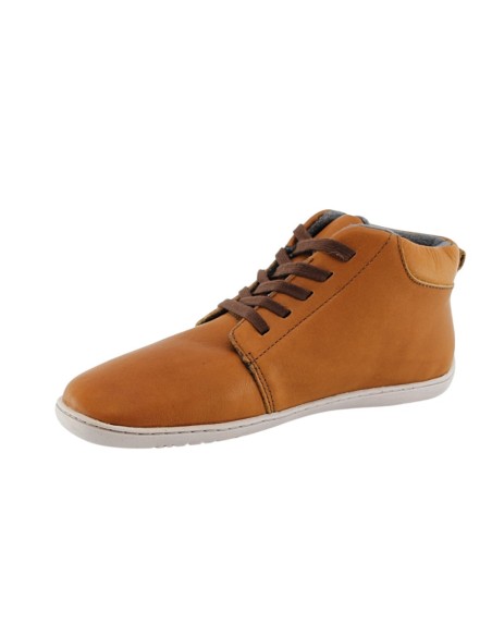 Botines barefoot Stitch & Walk forro térmico Camel