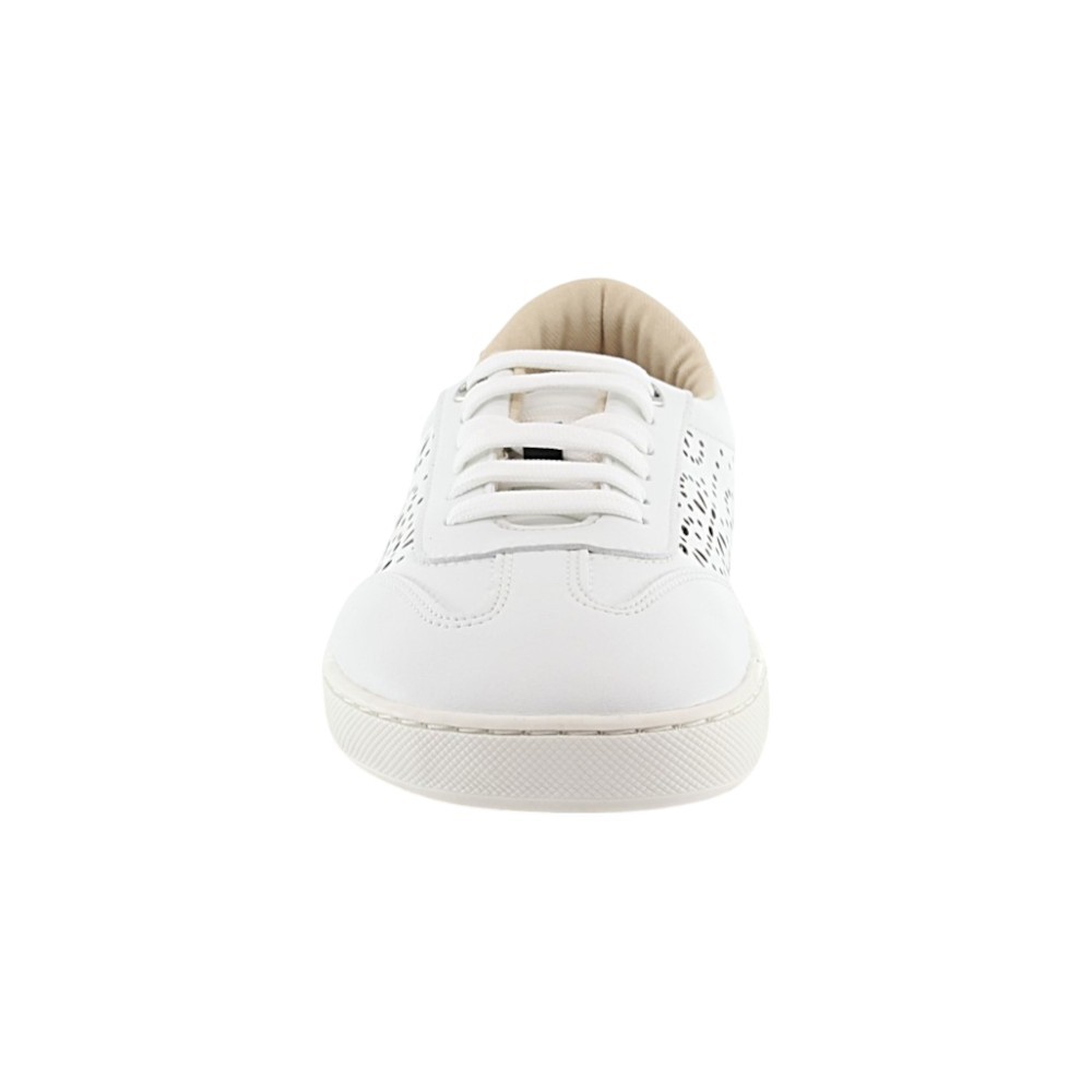 Zapatillas barefoot Flores perforadas Blanco