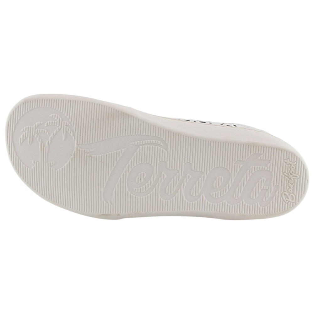 Zapatillas barefoot Flores perforadas Blanco