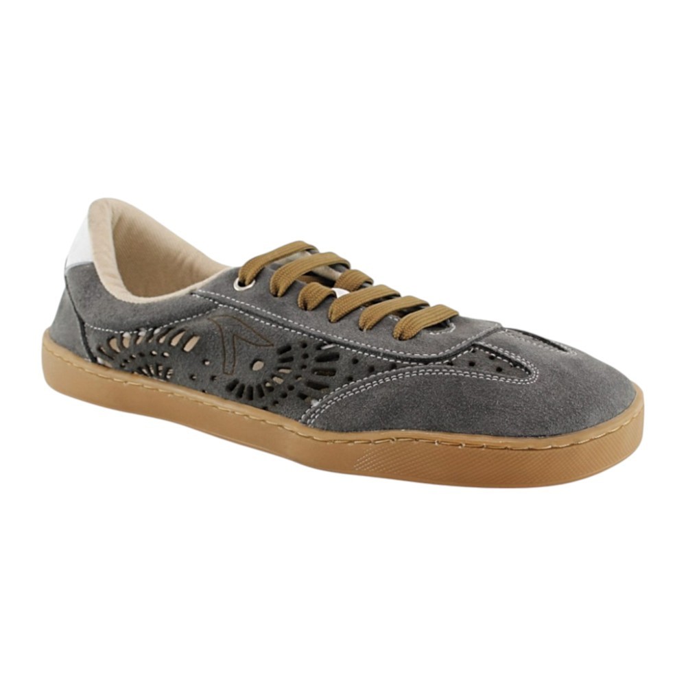 Zapatillas barefoot Terreta Serraje Picado Gris