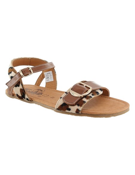 Sandalias barefoot Terrreta Tabarca Leopardo