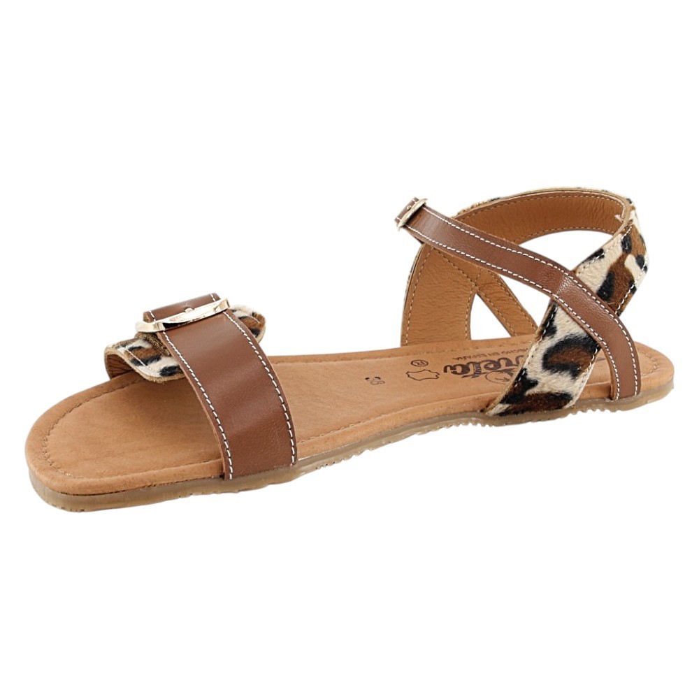 Sandalias barefoot Terrreta Tabarca Leopardo