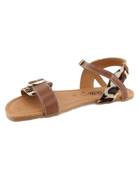 Sandalias barefoot Terrreta Tabarca Leopardo