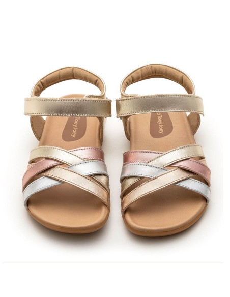 Sandalias barefoot Tip Toey Joey Criss Cross Metals