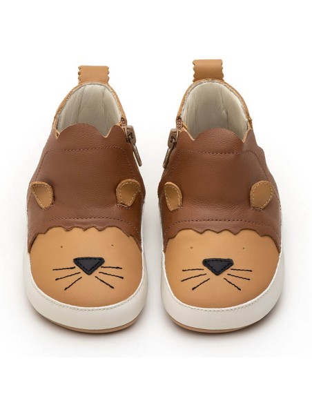 Botines respetuosos Tip Toey Joey Lion Camel