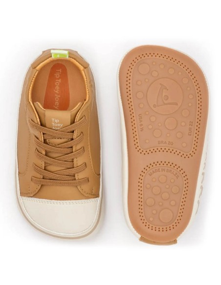 Zapatos respetuosos Tip Toey Joey Funky Roar Camel