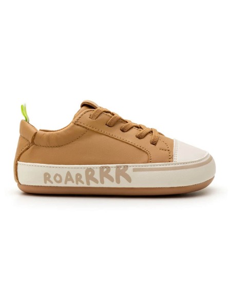 Zapatos respetuosos Tip Toey Joey Funky Roar Camel