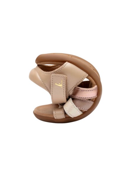 Sandalias barefoot Tip Toey Joey Criss Cross Multi-Rosa