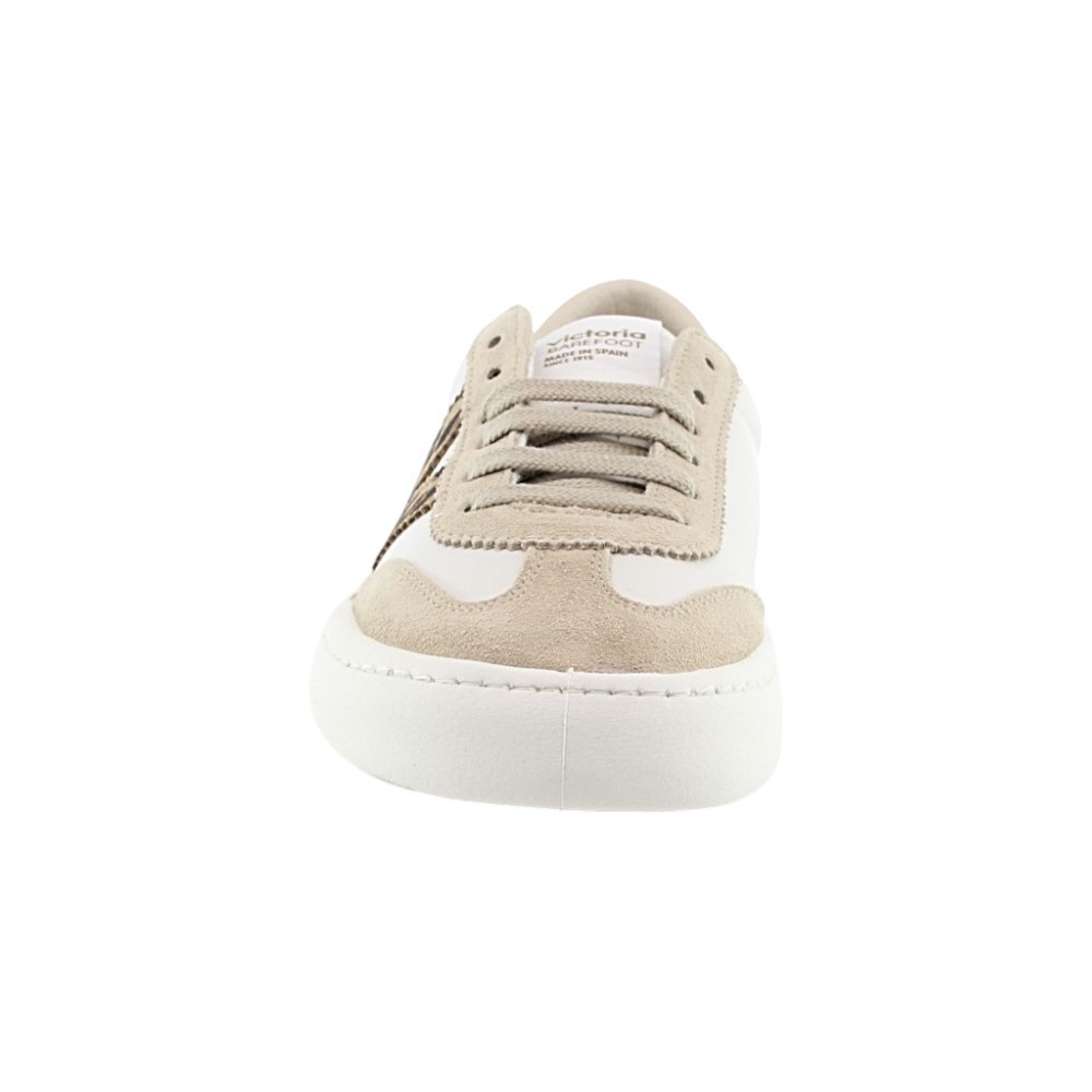 Zapatillas barefoot Victoria Olmo Piel Fantasía Beige