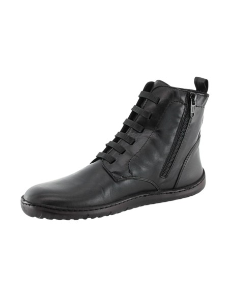 Botines Vivant Barefootc 2753 cordones Negro