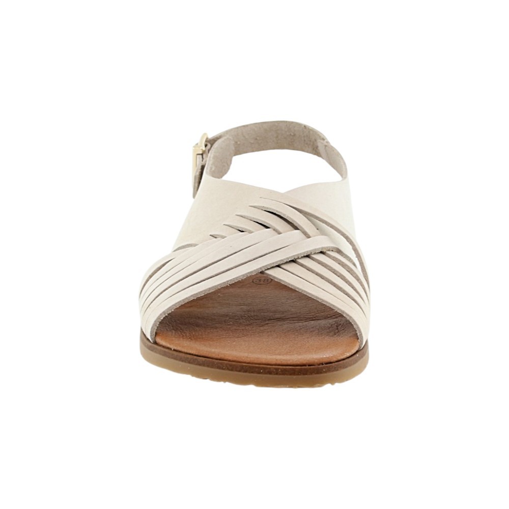 Sandalias barefoot Vivant Dalia Nobuck Hielo